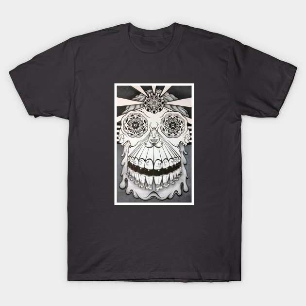 Skull Business T-Shirt by ryancduboisart